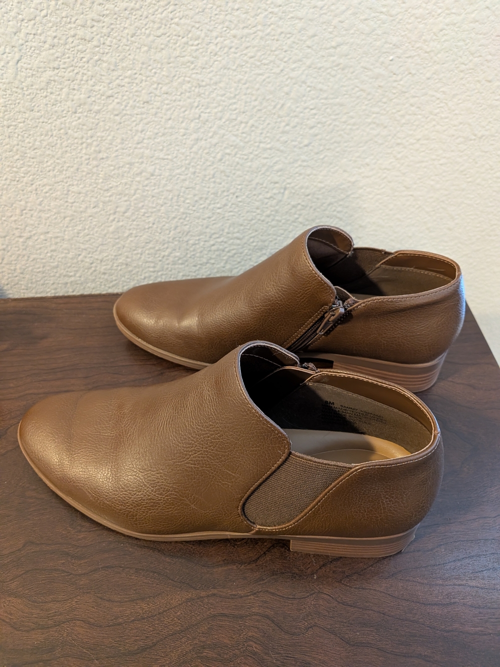 Kensie Women's Brown Slip-On Ankle Boots Size 8 - Picture 2 of 7